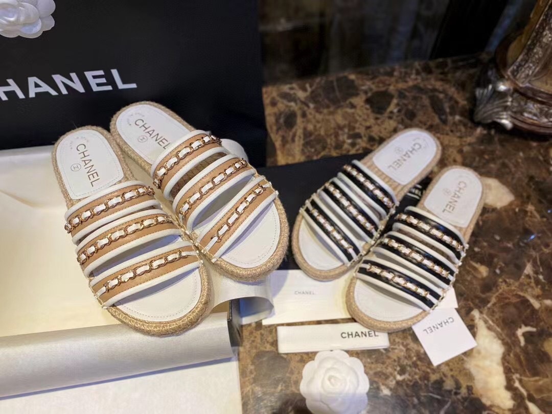 샤넬 슬리퍼