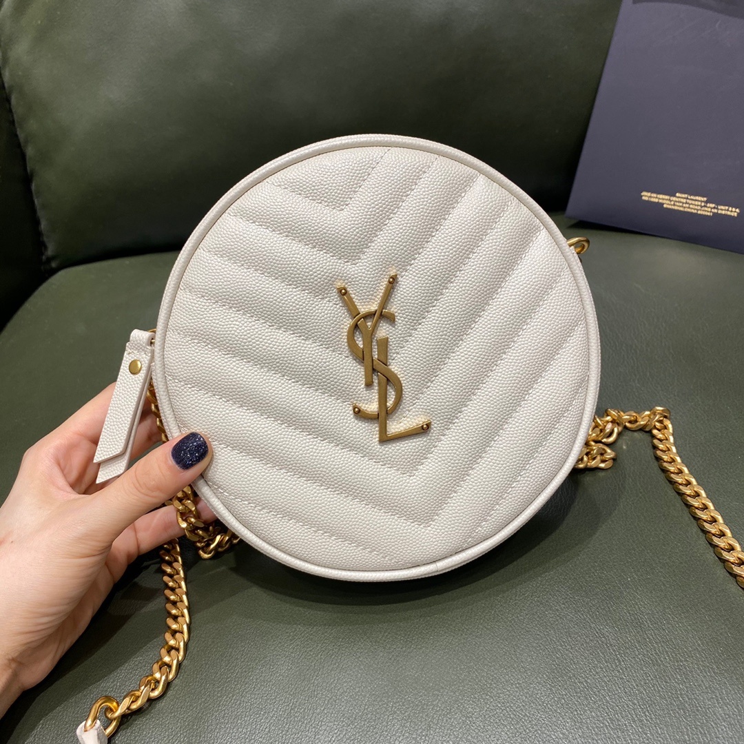 생로랑 탬버린백