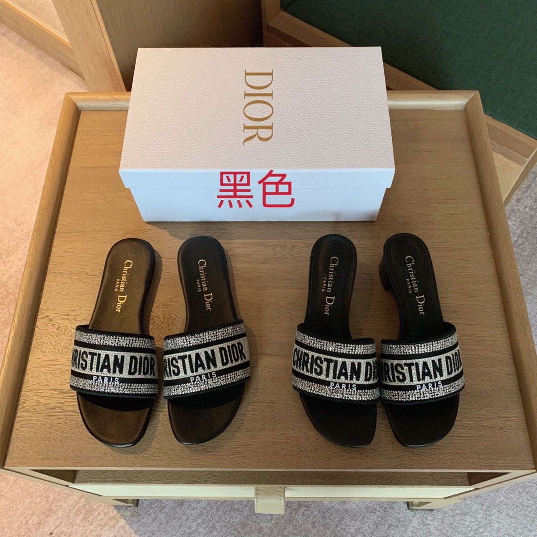 디올 슬리퍼
