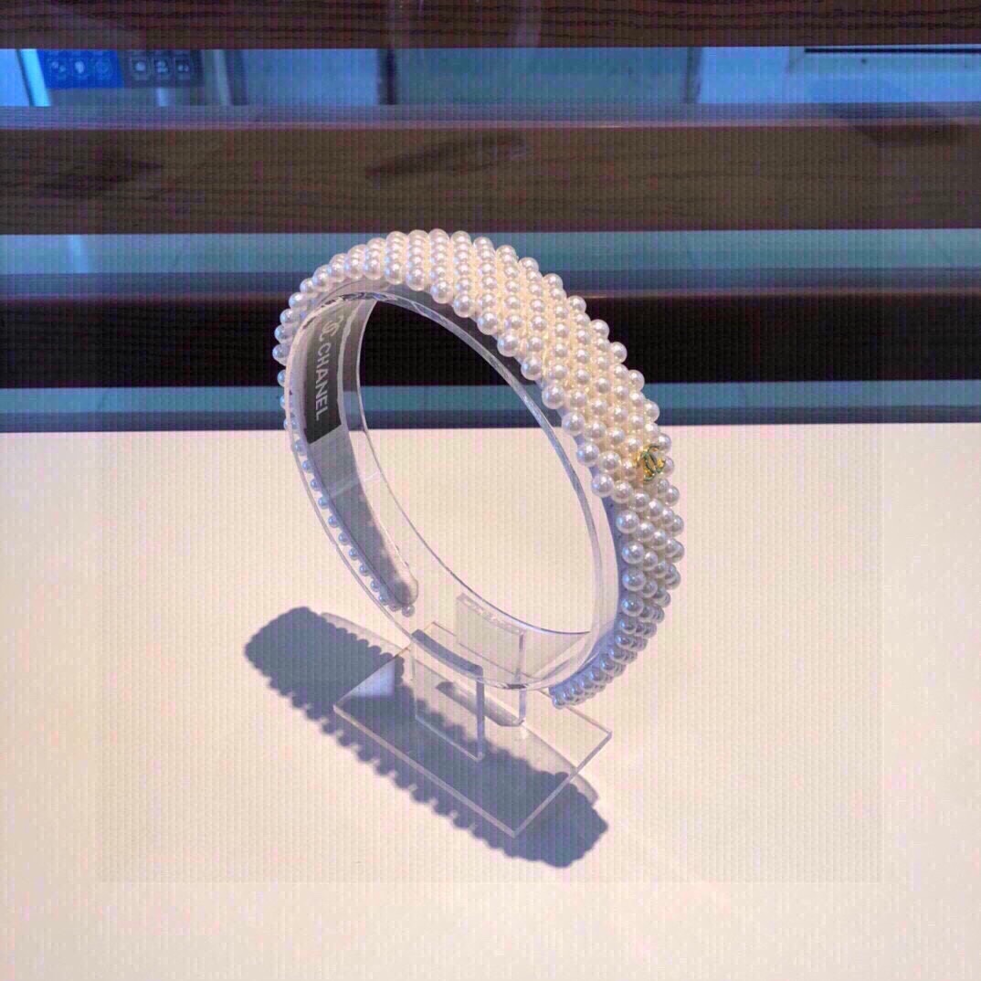 샤넬 헤어밴드