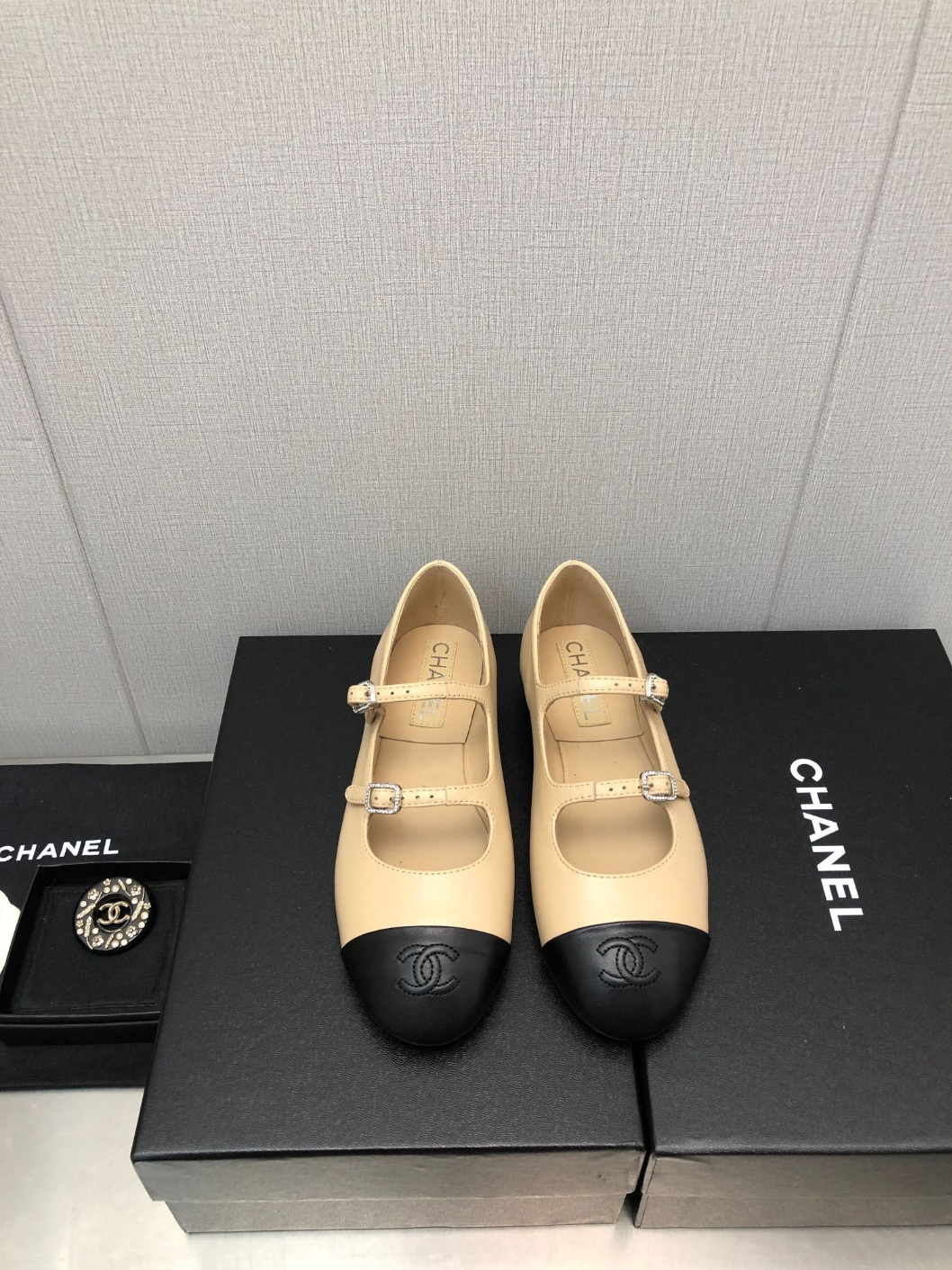 샤넬 플랫슈즈