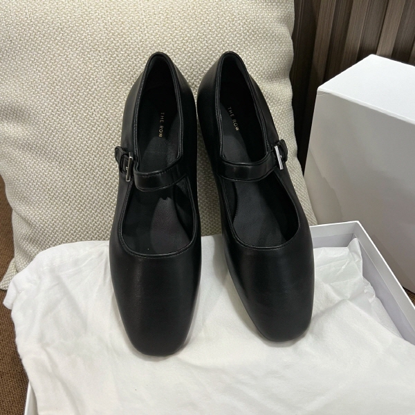 더로우 플랫슈즈