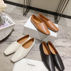 더로우 플랫슈즈