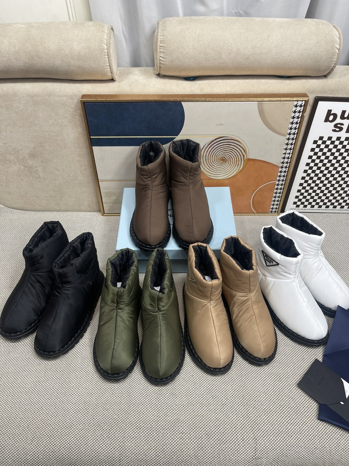 프라다 부츠