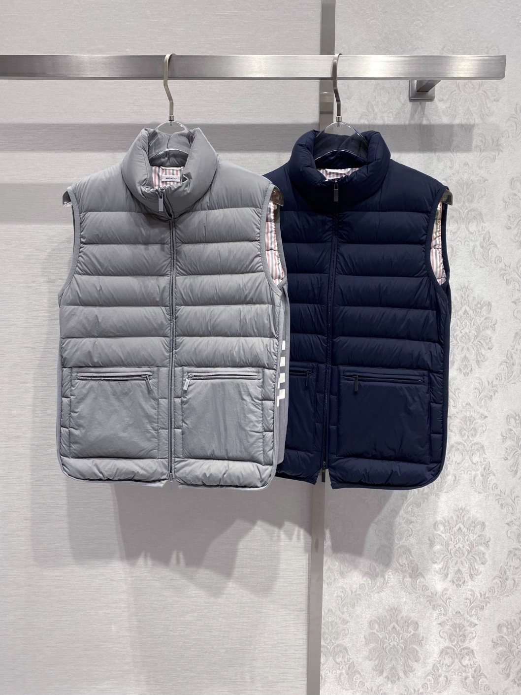 톰브라운 패딩조끼