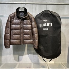 벨루티 가죽패딩