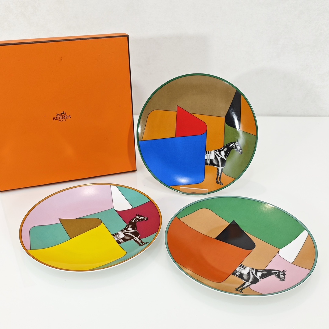 에르메스 접시세트