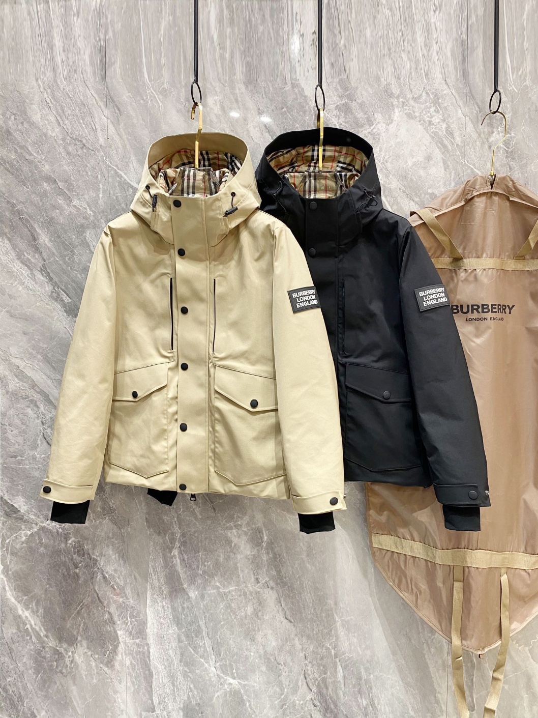 버버리 패딩