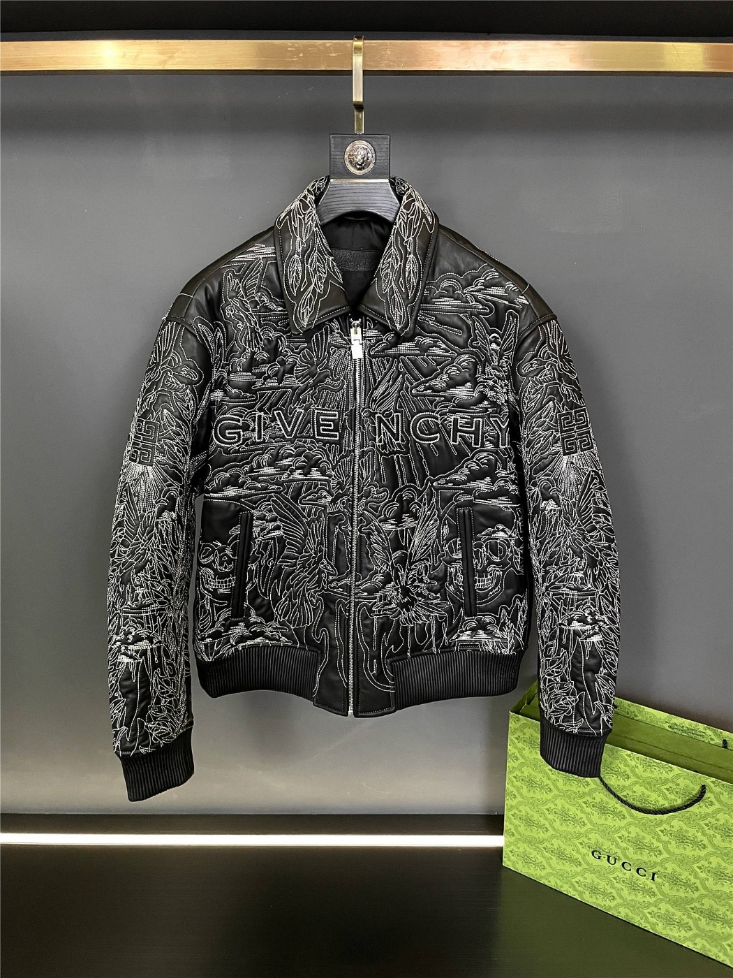 지방시 가죽자켓