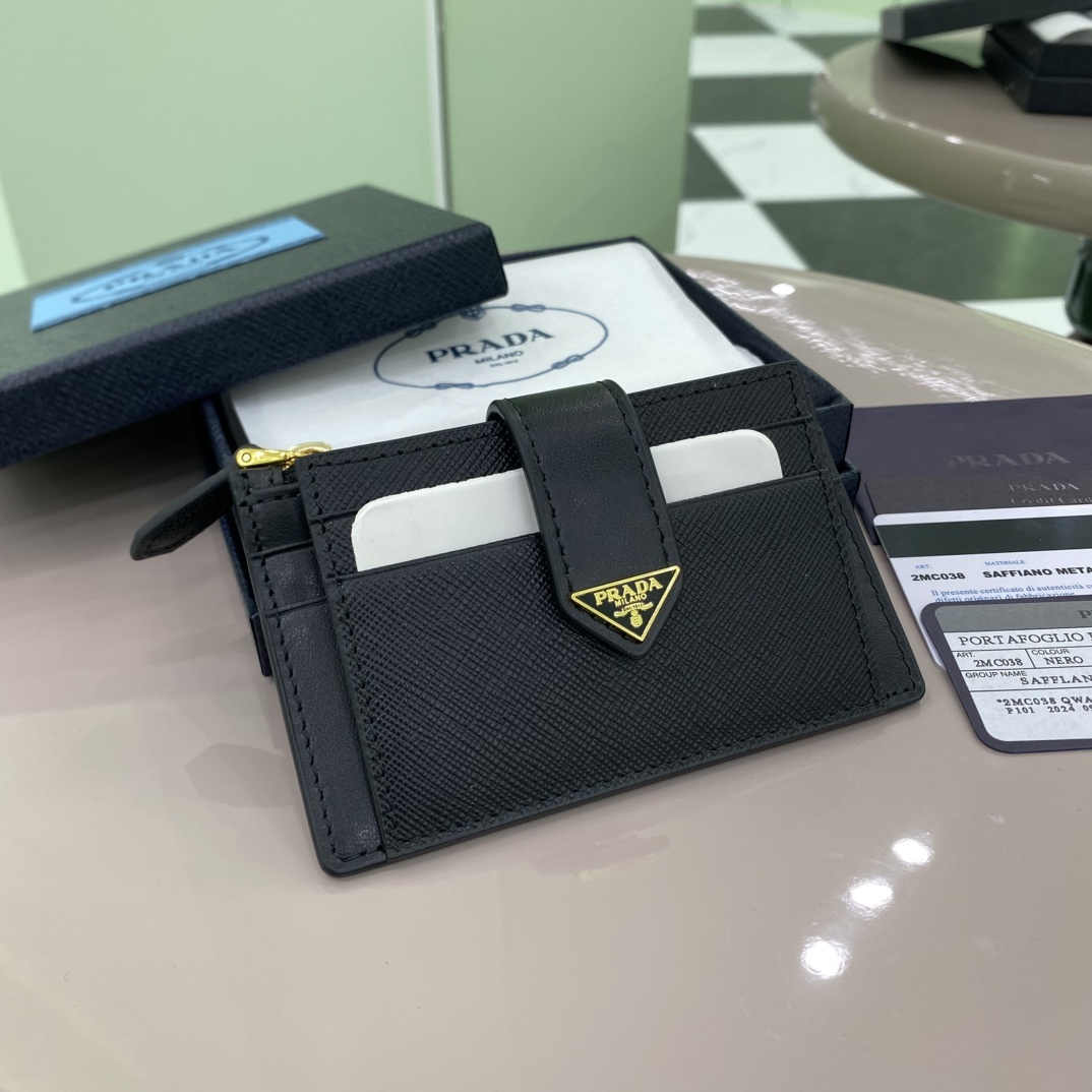 프라다 카드지갑