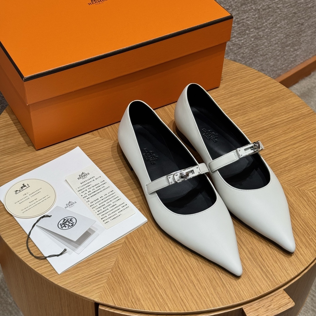 에르메스 켈리발레리나플랫