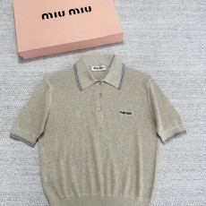 미우미우 반팔니트