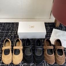 더로우 플랫슈즈