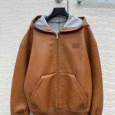 미우미우 가죽자켓