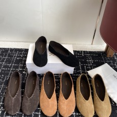 더로우 플랫슈즈