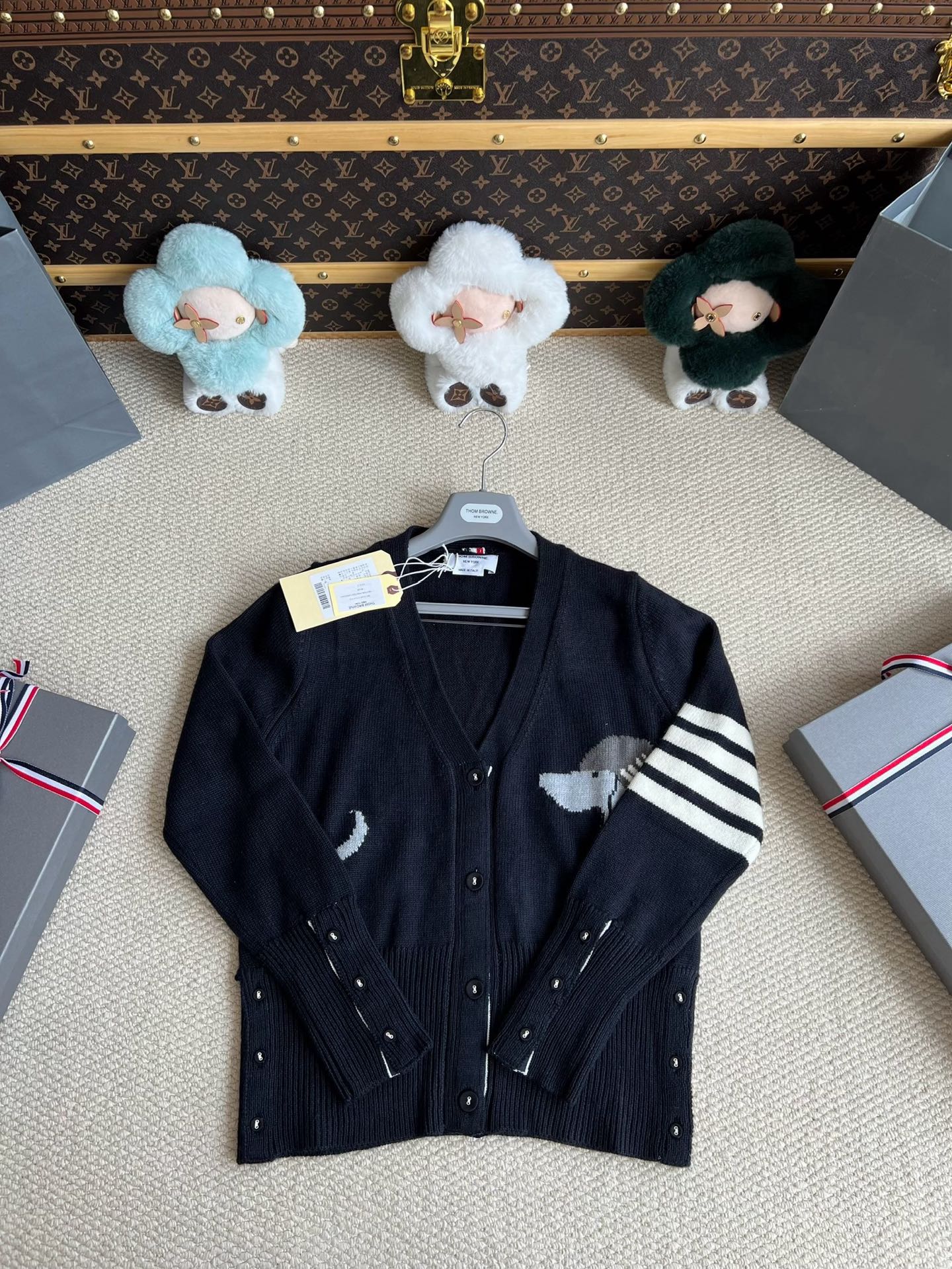 톰브라운 가디건