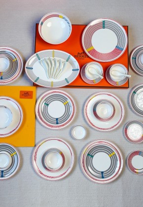 에르메스 그릇세트