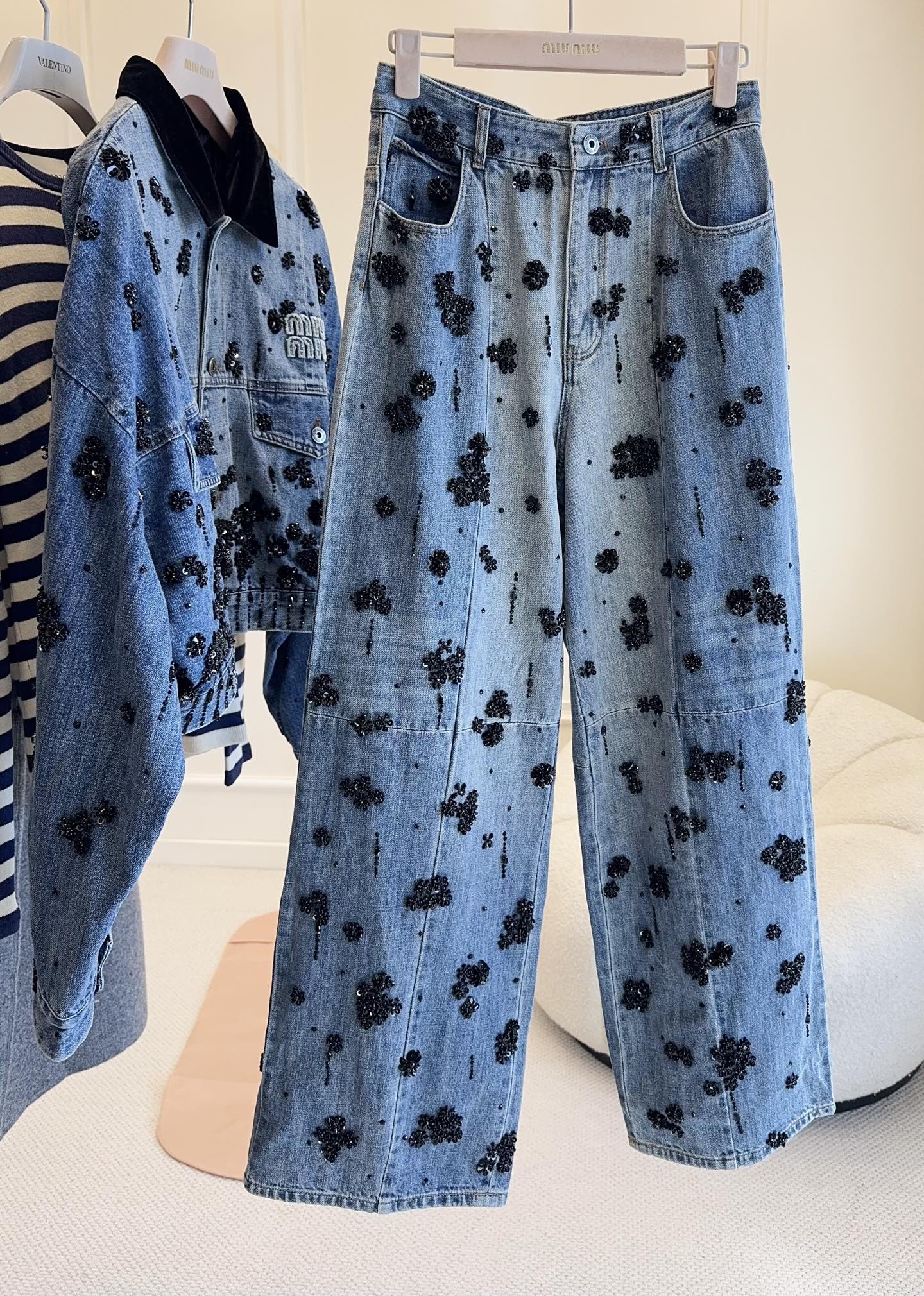 미우미우 청바지