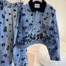 미우미우 데님자켓