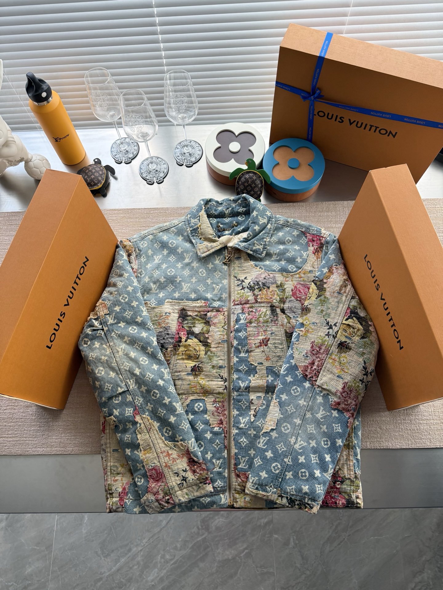 루이비통 데님자켓