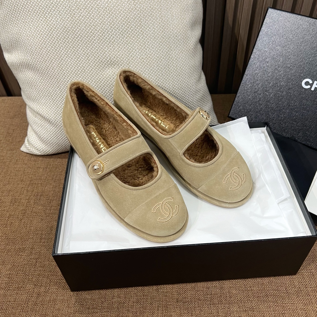 샤넬 플랫슈즈