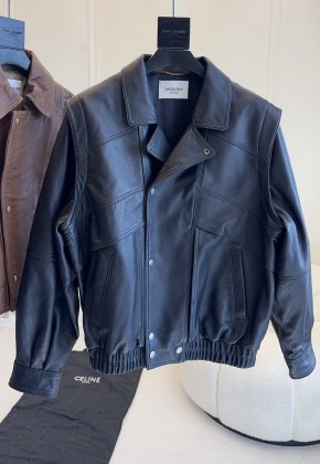 생로랑 가죽자켓