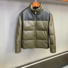 루이비통 가죽패딩