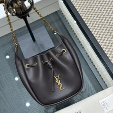 생로랑 가죽버킷백