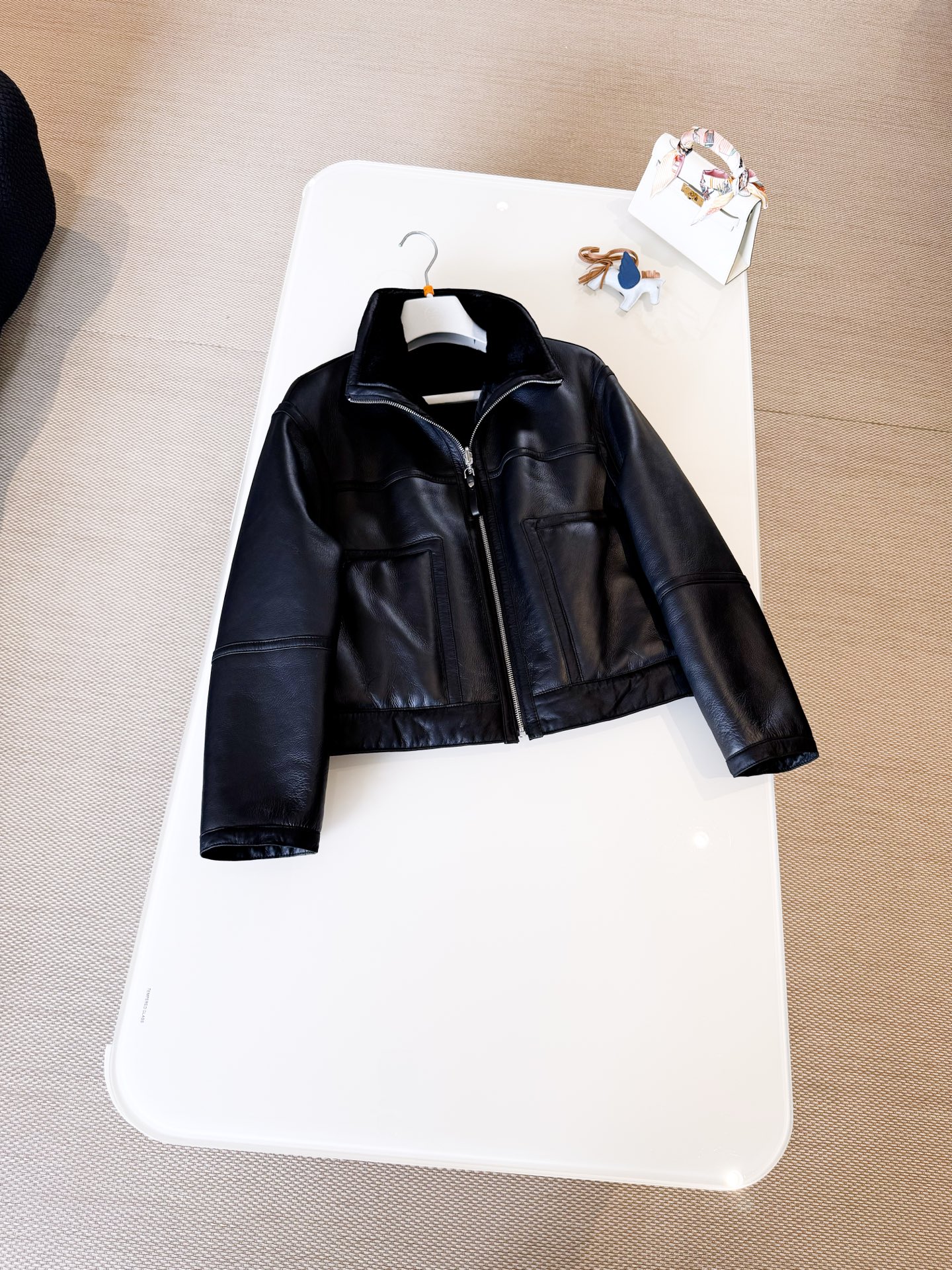 에르메스 가죽자켓