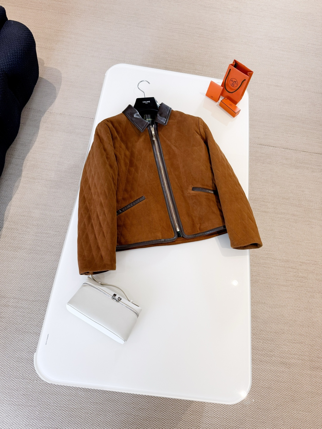 셀린느 가죽자켓