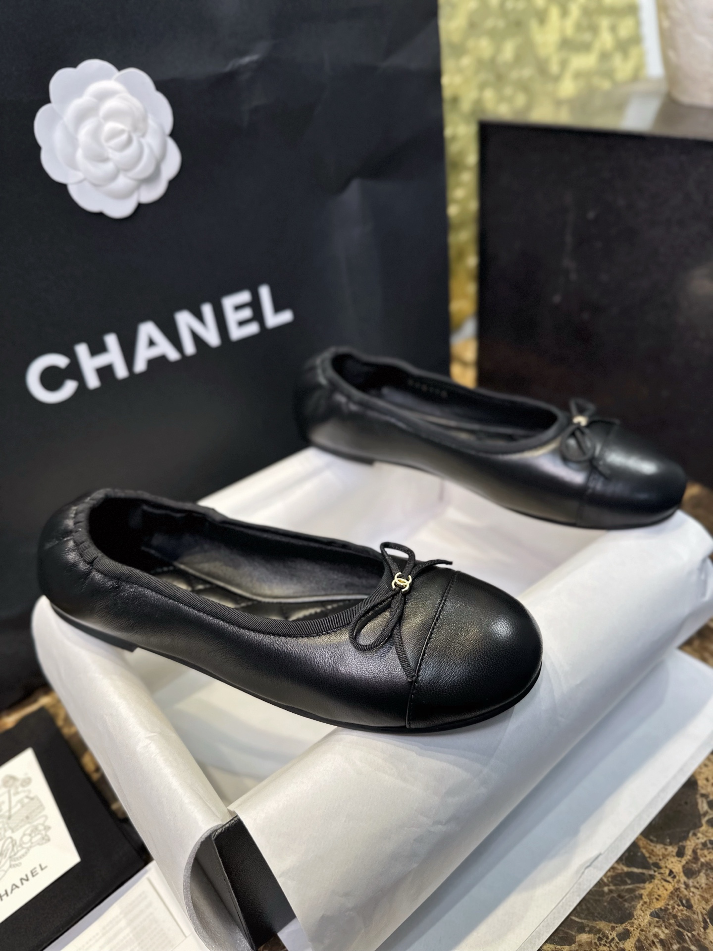 샤넬 플랫슈즈