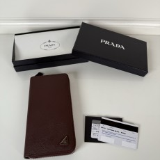 프라다 지퍼장지갑