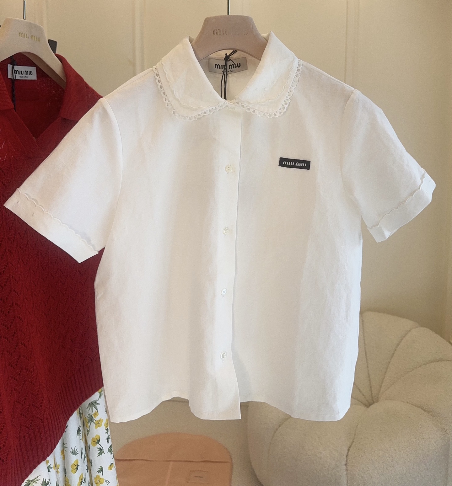 미우미우 반팔셔츠