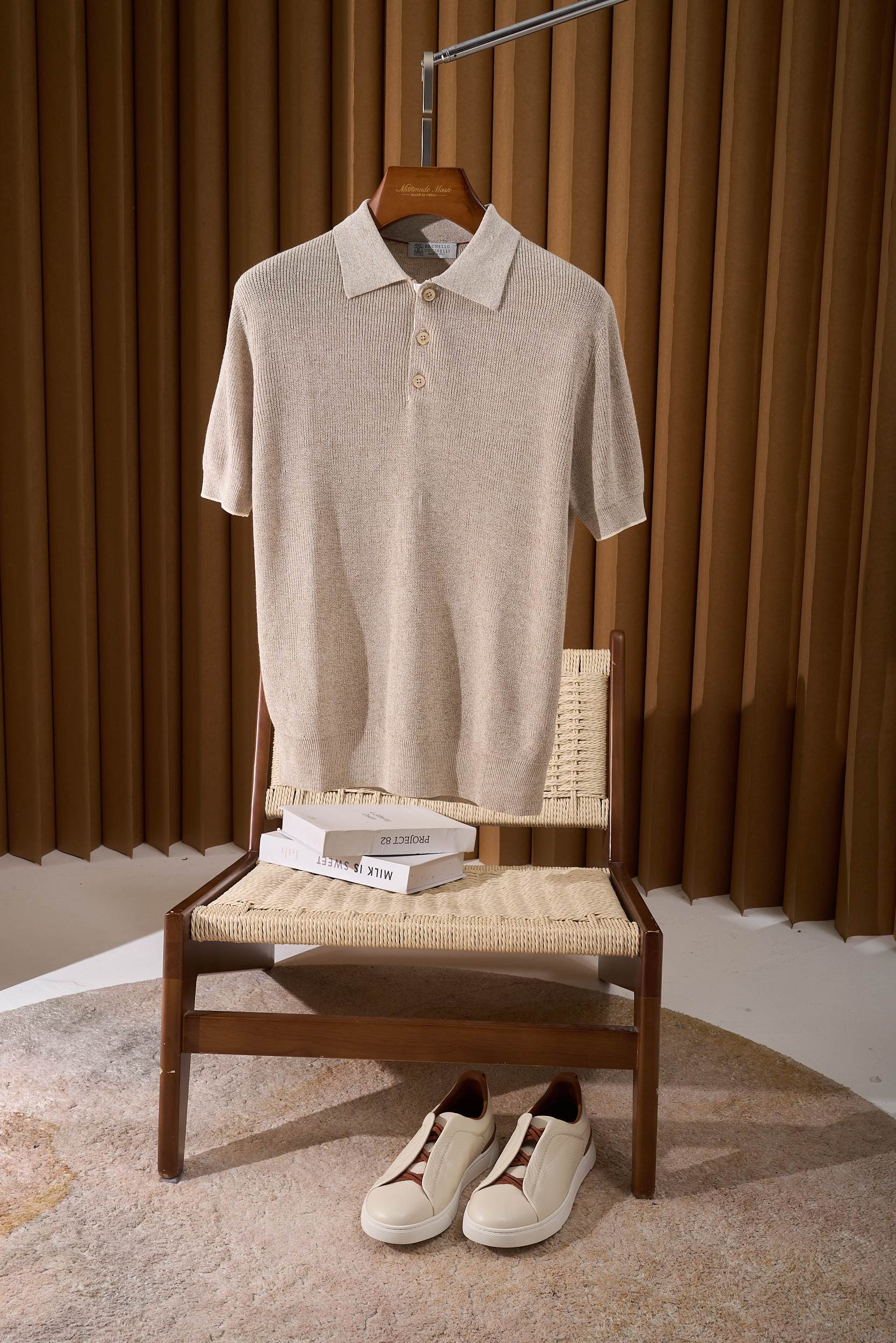 브루넬로쿠치넬리 반팔니트