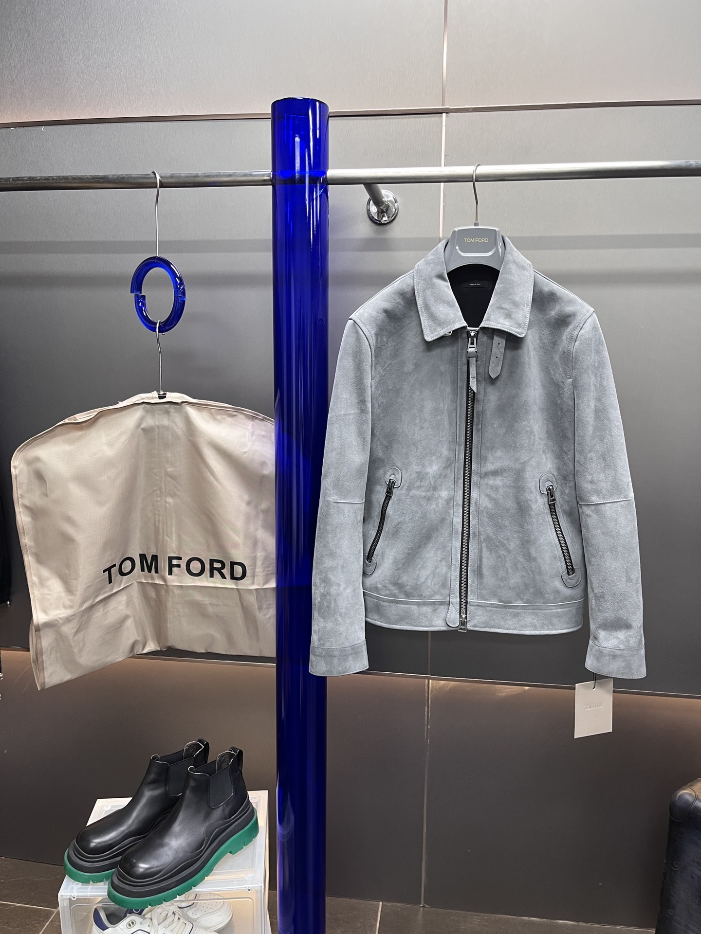 톰포드 가죽자켓