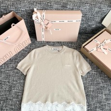 미우미우 반팔니트(여성)